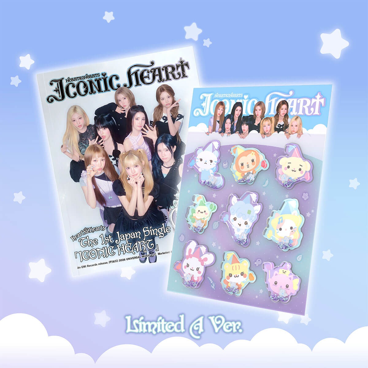 Hearts2Hearts Japan - ICONIC HEART (Limited A Ver.)
