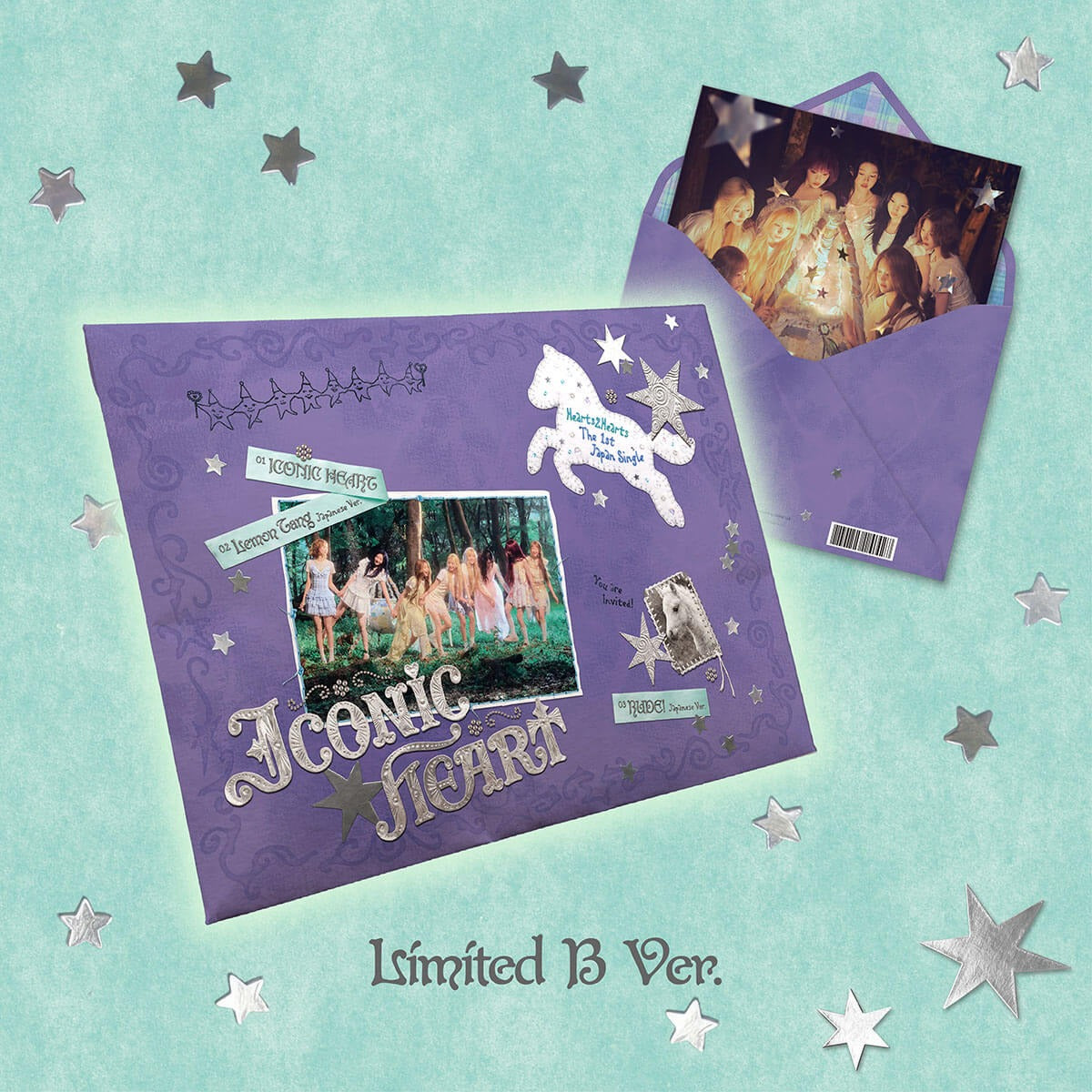 Hearts2Hearts Japan - ICONIC HEART (Limited B Ver.)