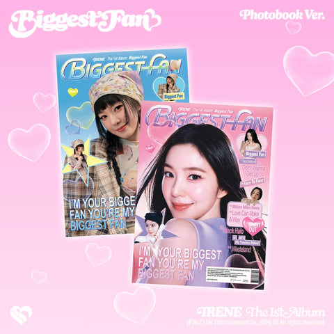 [PRE-ORDER] IRENE (Red Velvet) Biggest Fan (Photobook Ver.)