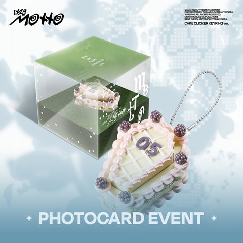 [PRE-ORDER] ITZY - Motto (CAKE CLICKER KEYRING Ver.)