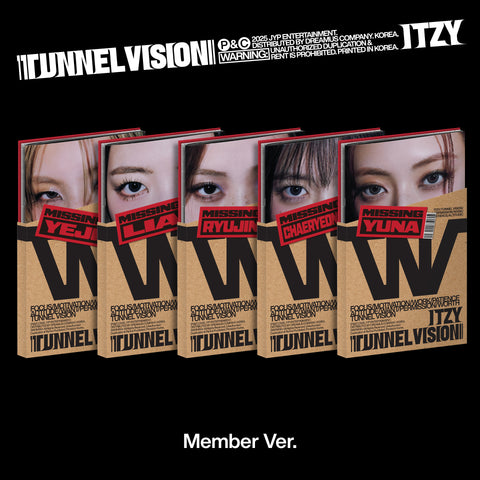 ITZY TUNNEL VISION (Member Ver.)