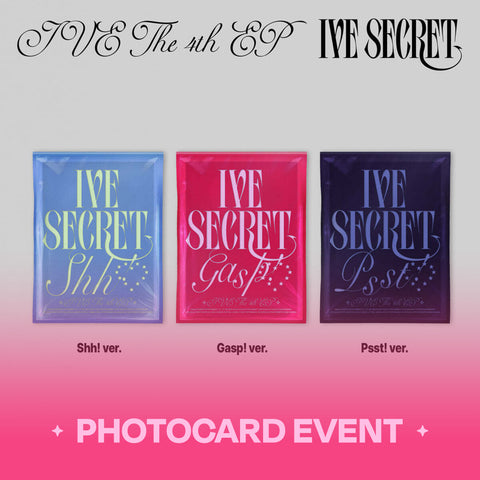 [PRE-ORDER] IVE - IVE SECRET