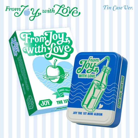 [PRE-ORDER] JOY (Red Velvet) From JOY, with Love (Tin Case Ver.) (Smart Album)