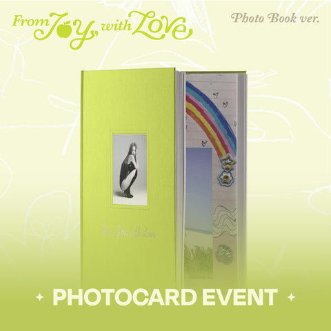 [PRE-ORDER] JOY (Red Velvet) From JOY, with Love (Photo Book Ver.)