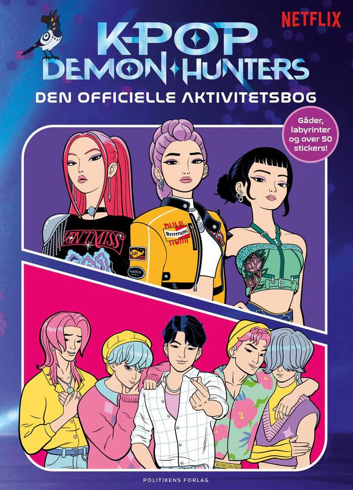 K-POP DEMON HUNTERS Aktivitetsbog
