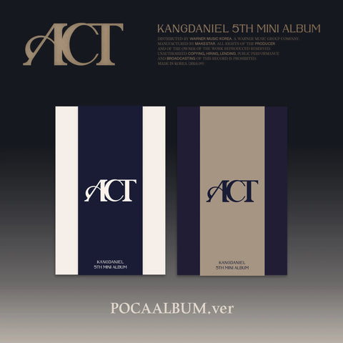 KANGDANIEL ACT (POCA ALBUM)