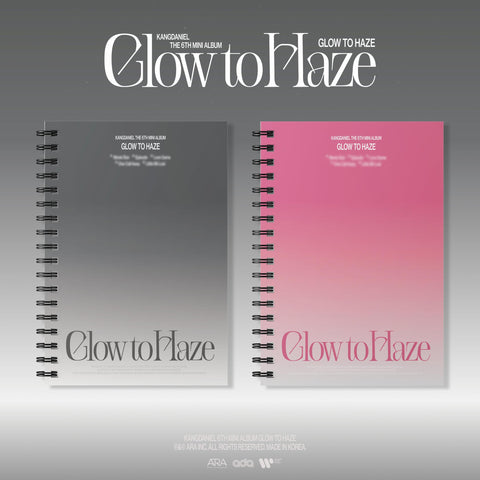[PRE-ORDER] KANGDANIEL Glow to Haze (Photo Book Ver.)