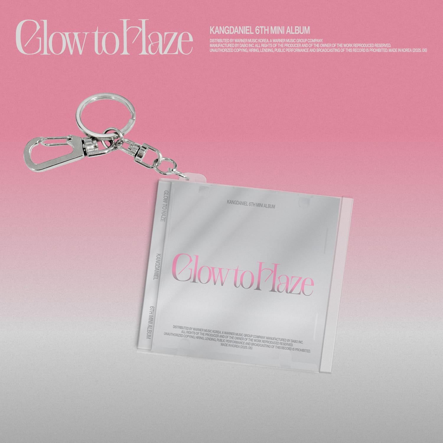 KANGDANIEL Glow to Haze (MINI CD KEYRING ver.)