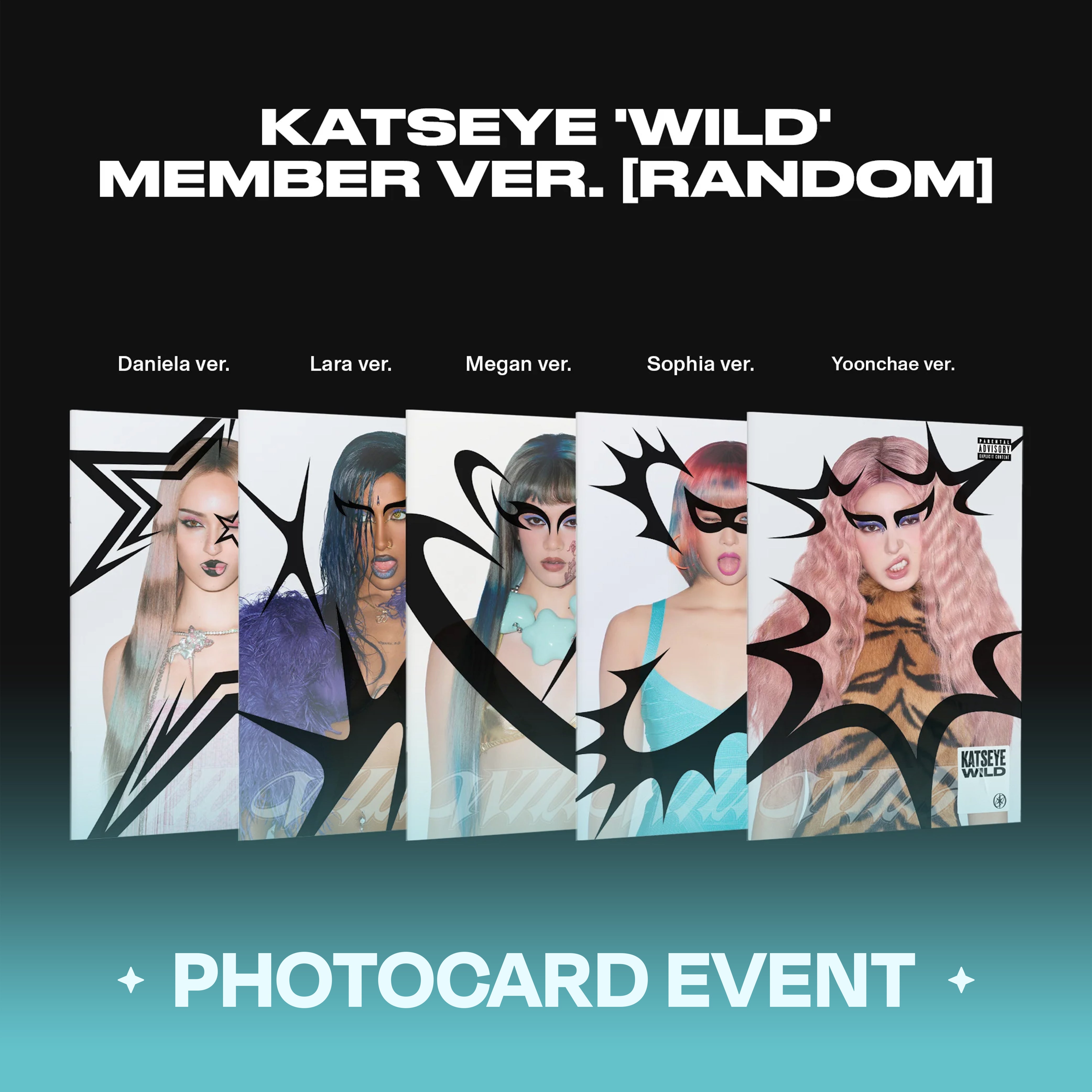 [PRE-ORDER] KATSEYE - WILD (Member ver.)