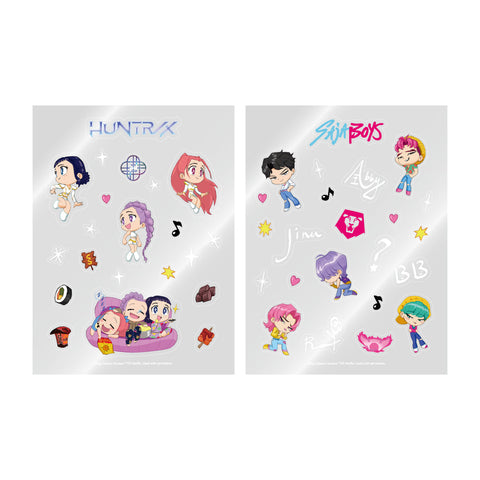 [PRE-ORDER] KPOP DEMON HUNTERS - OFFICIAL DECO STICKER PACK