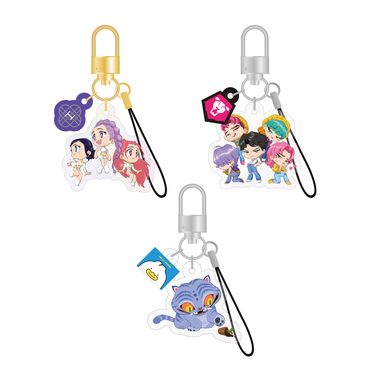 KPOP DEMON HUNTERS - OFFICIAL KEYRING CHARM