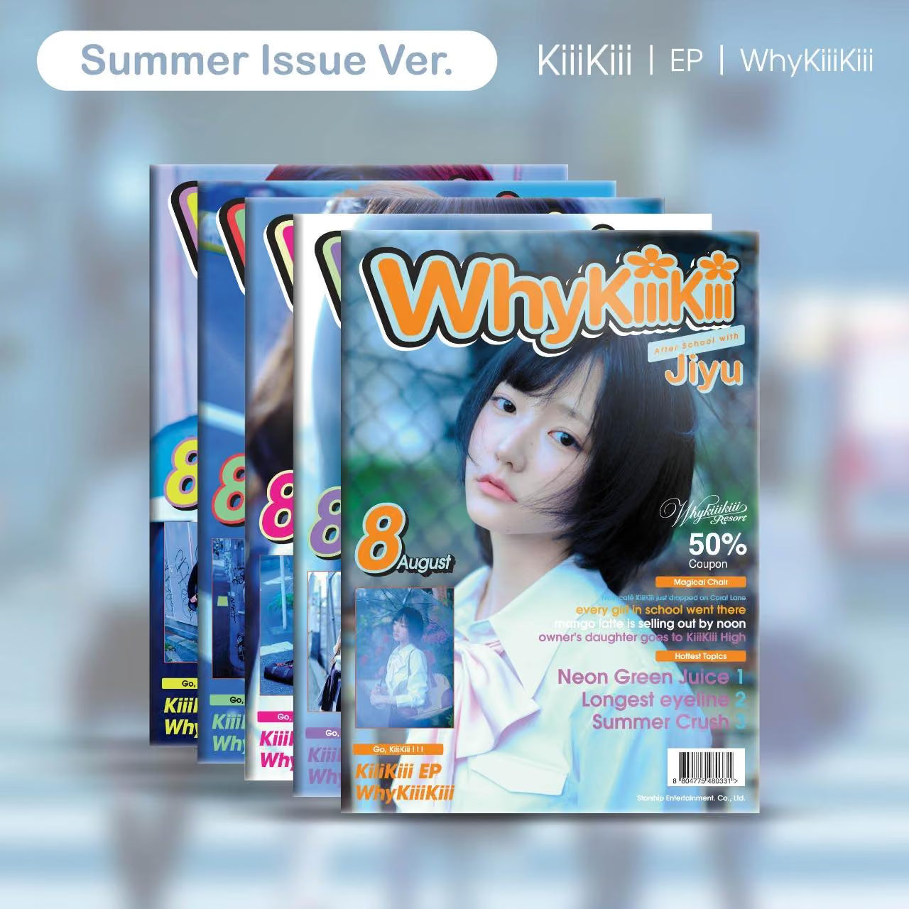 [PRE-ORDER] KiiiKiii - WhyKiiiKiii (SUMMER ISSUE VER.)