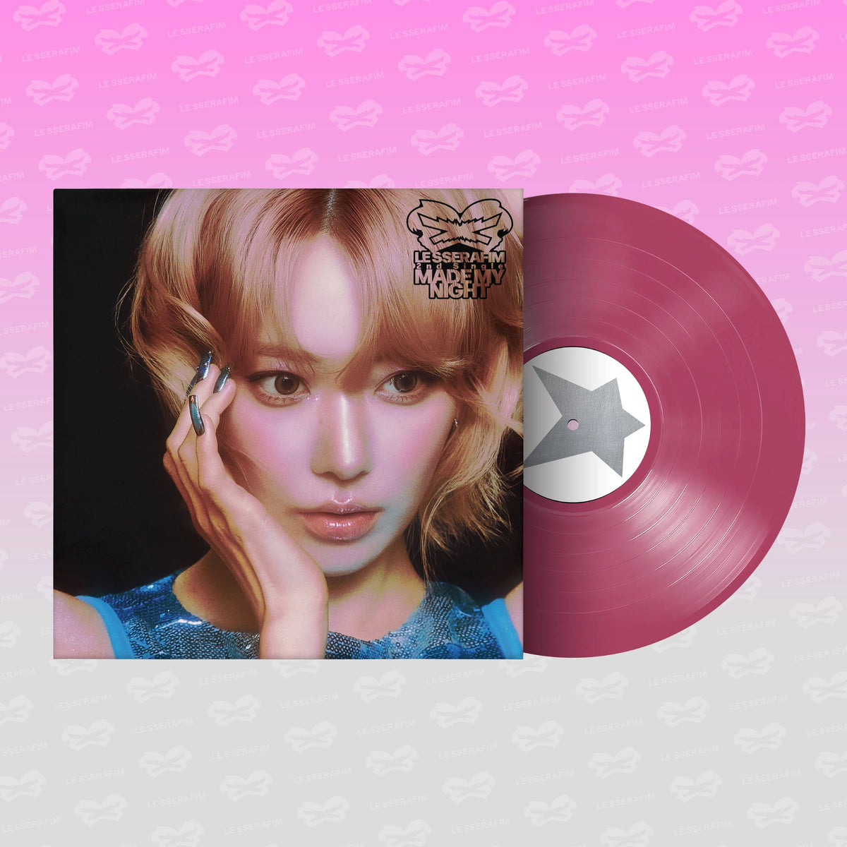 [PRE-ORDER] LE SSERAFIM - Made My Night (Vinyl - HOT PINK ver.)