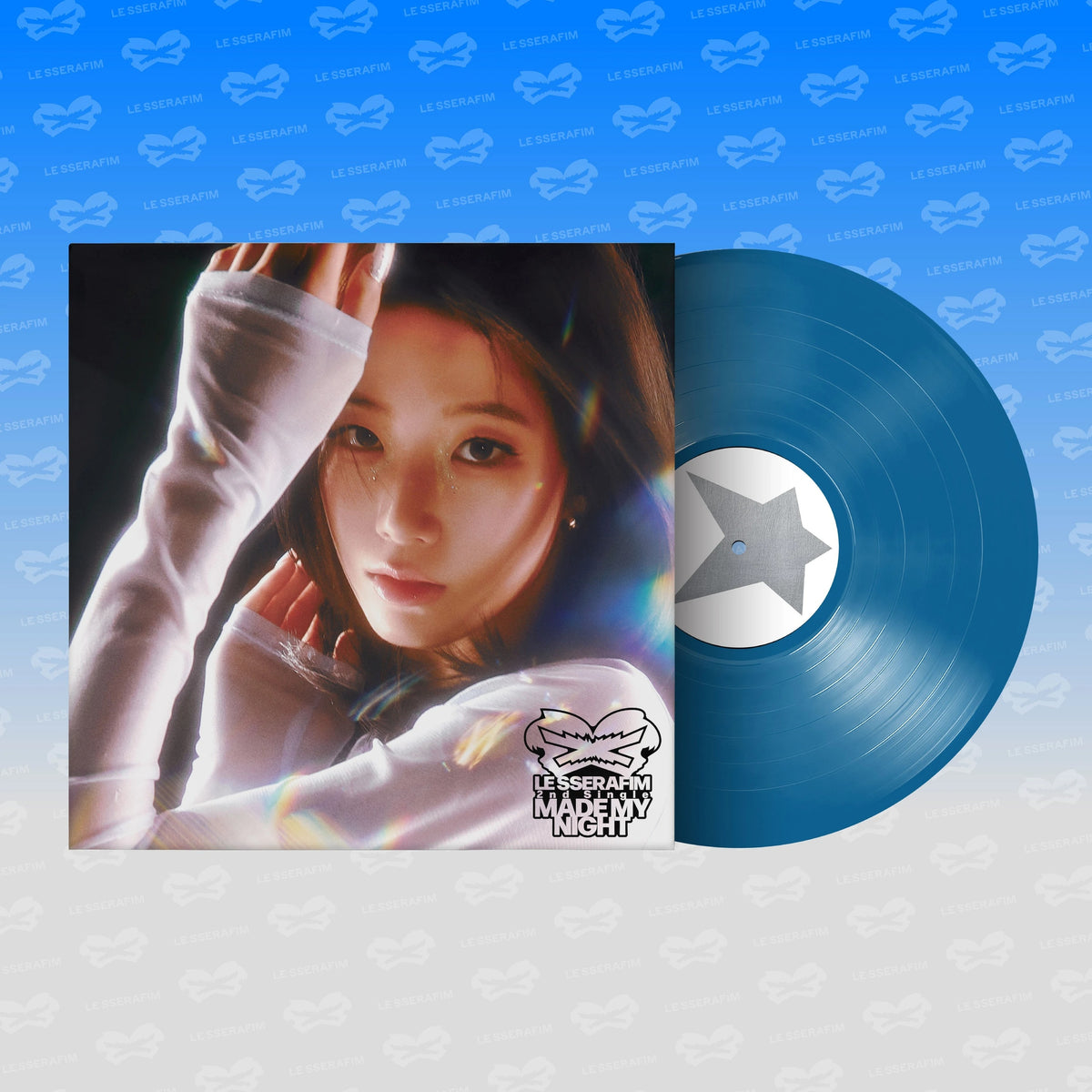 [PRE-ORDER] LE SSERAFIM - Made My Night (Vinyl - SKY BLUE ver.)