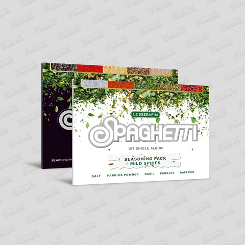 LE SSERAFIM - SPAGHETTI (Weverse Albums ver.)