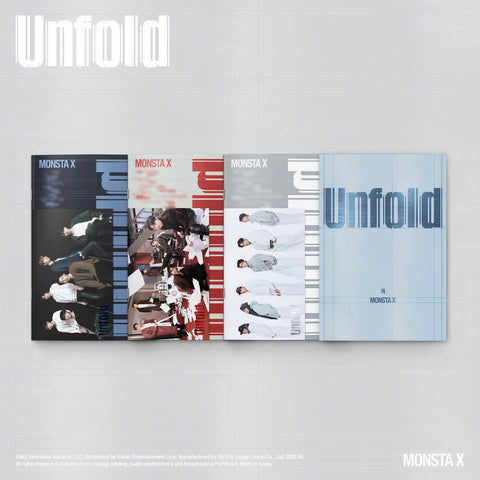 [PRE-ORDER] MONSTA X - Unfold