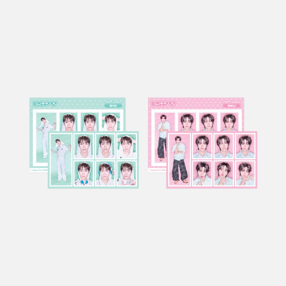 [PRE-ORDER] NCT WISH [WISH LAND POP-UP OFFICIAL MD] ID PHOTO SET (LOVER BOY VER.)
