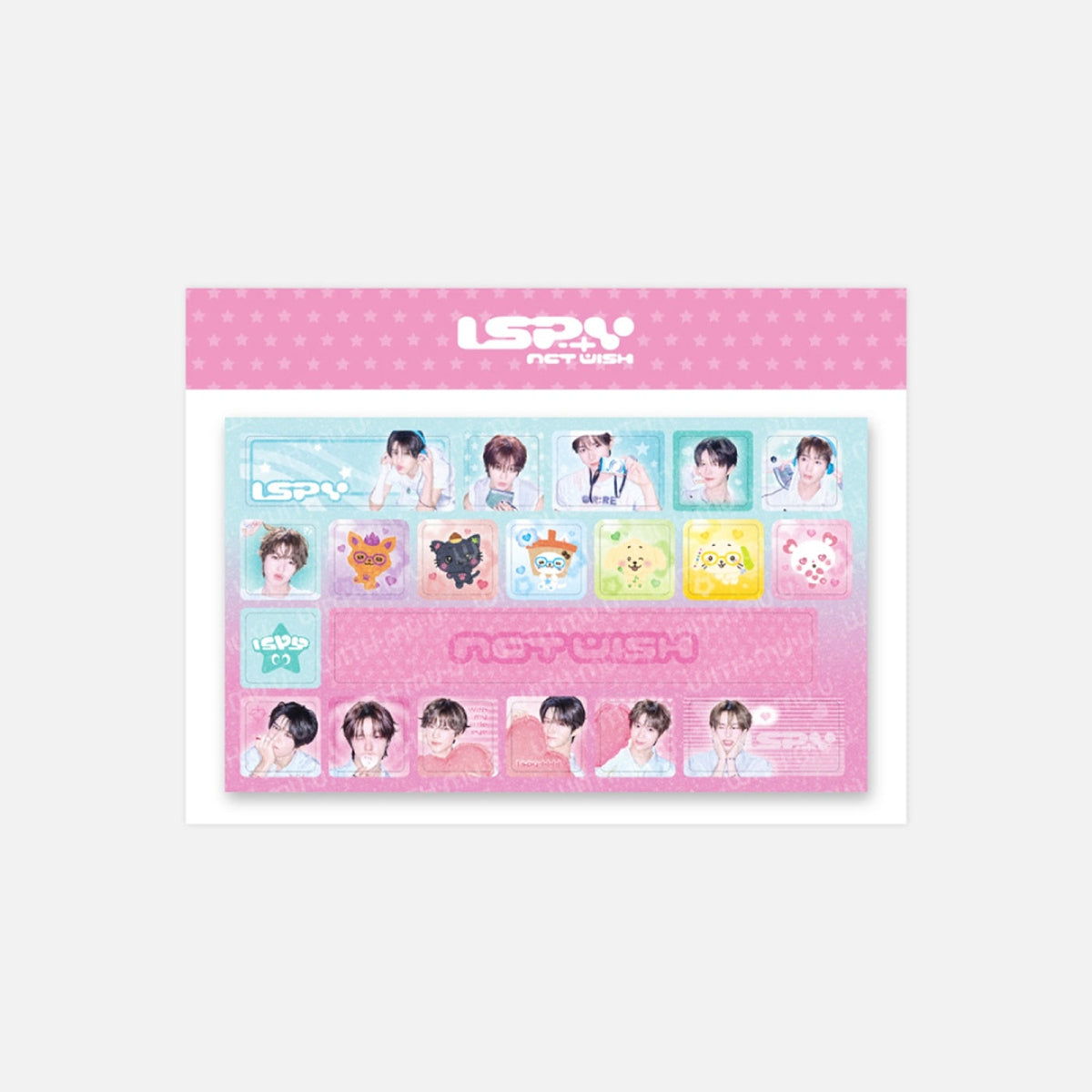 [PRE-ORDER] NCT WISH [WISH LAND POP-UP OFFICIAL MD] KEYBOARD STICKER