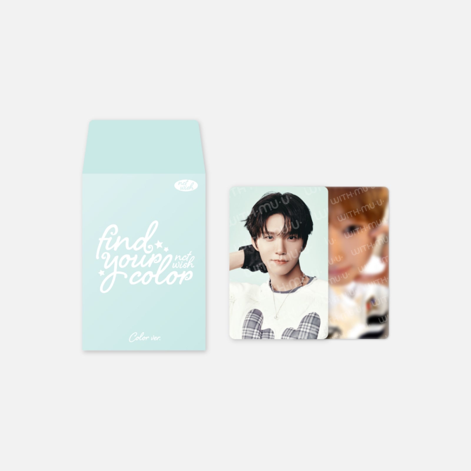 NCT WISH [FIND YOUR COLOR POP-UP MD] RANDOM TRADING CARD SET