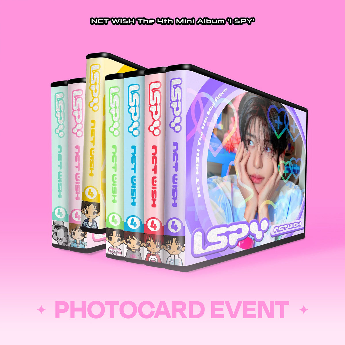 [PRE-ORDER] NCT WISH - I SPY (Disc Pack ver.)