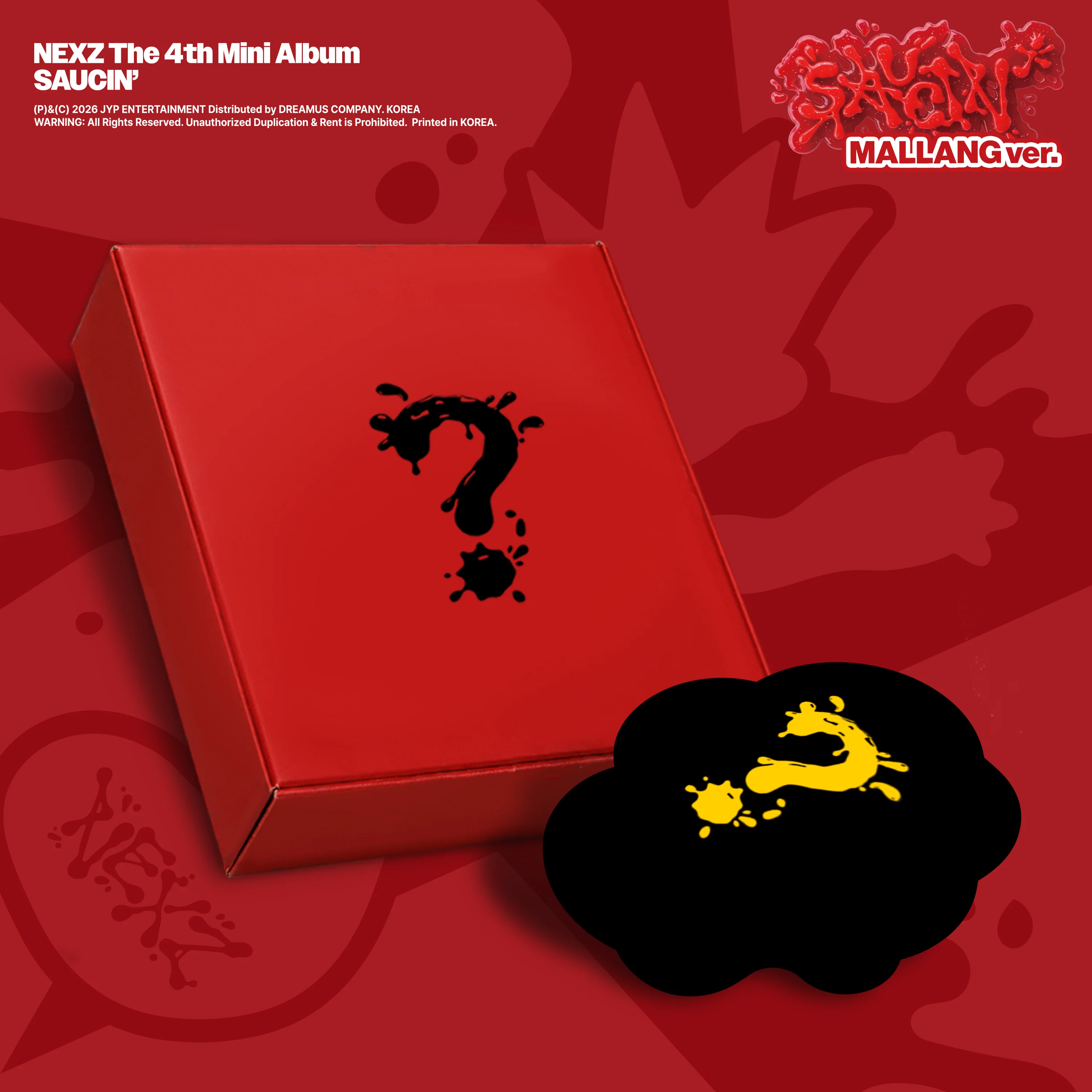 [PRE-ORDER] NEXZ - SAUCIN (MALLANG ver.)