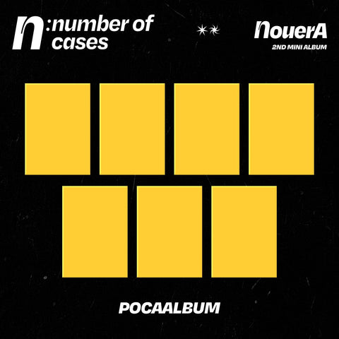 [PRE-ORDER] NouerA n: number of cases (POCAALBUM)