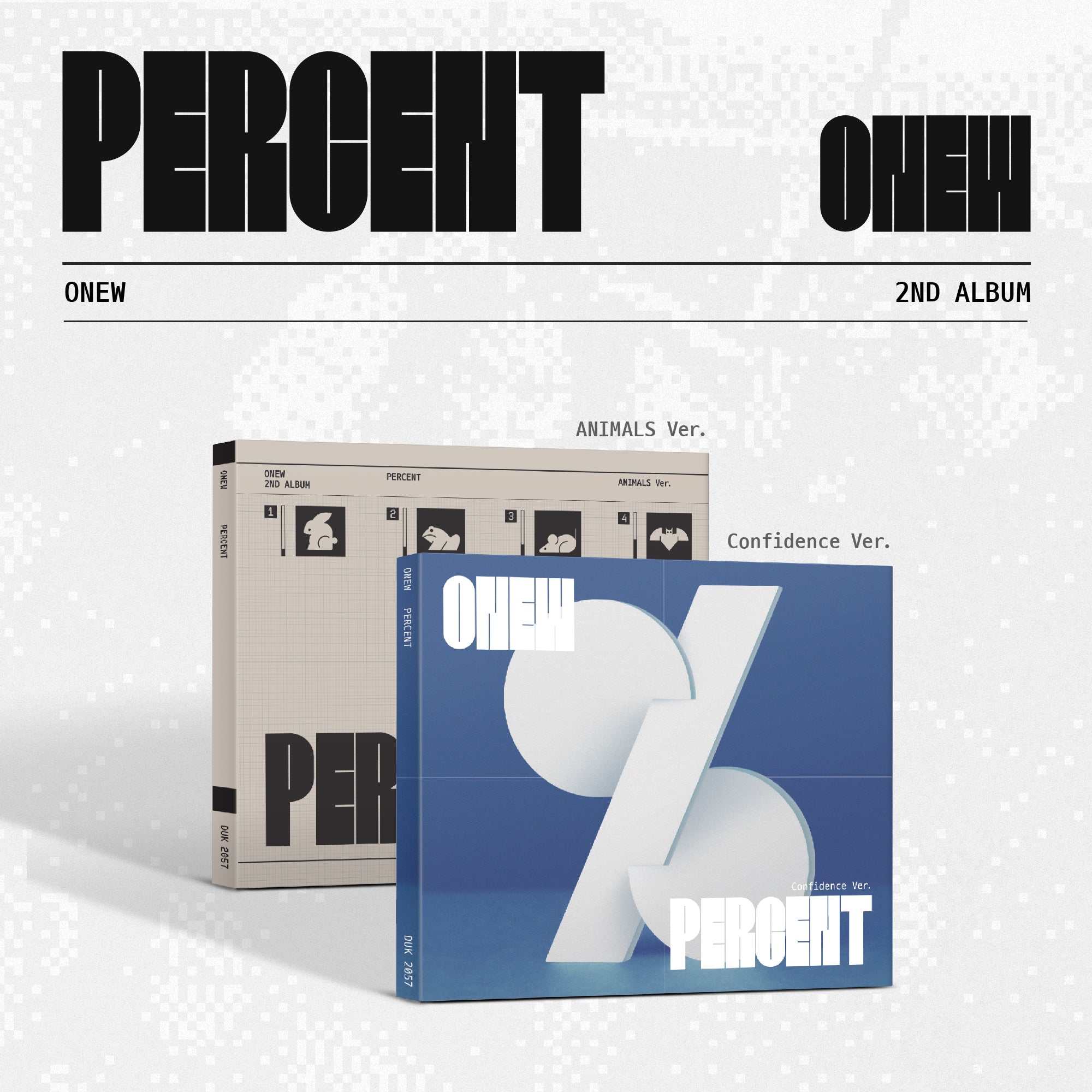 ONEW 2ND ALBUM 'PERCENT' (DIGIPACK Ver.)