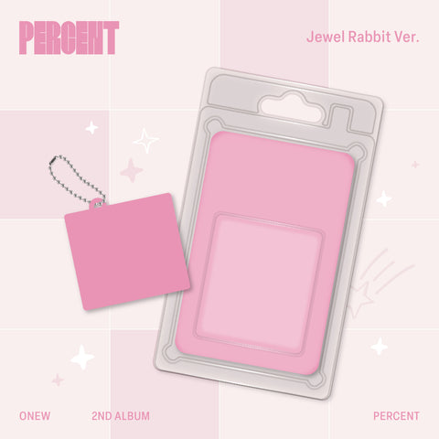 [PRE-ORDER] ONEW 2ND ALBUM 'PERCENT' (Jewel Rabbit Ver.)