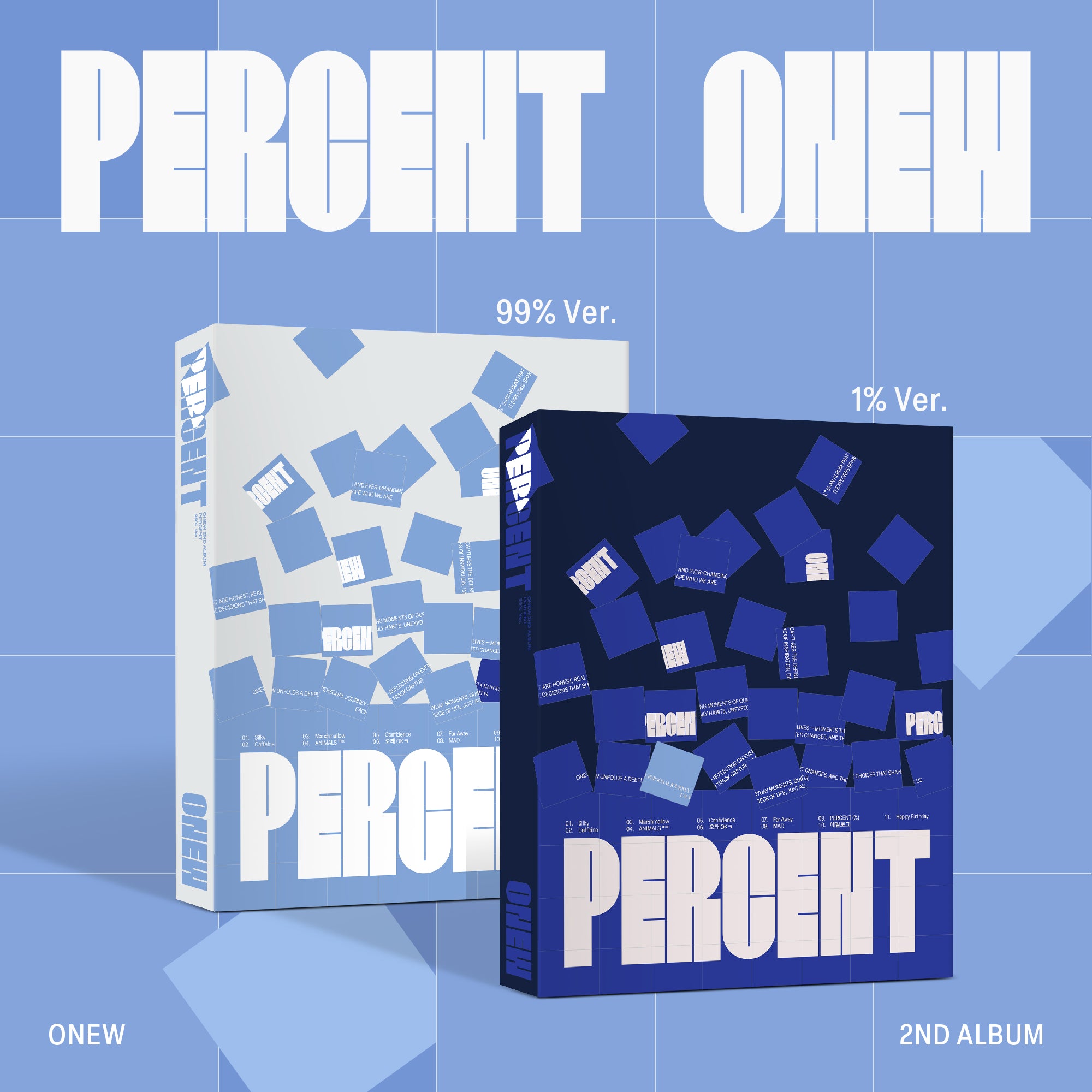 ONEW 2ND ALBUM 'PERCENT' (PHOTOBOOK Ver.)