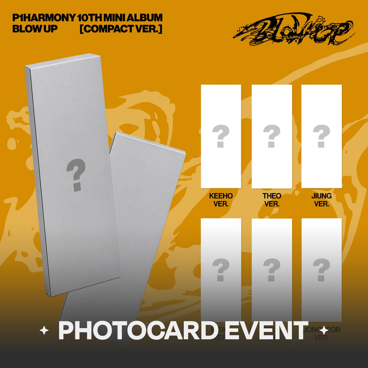 [PRE-ORDER] P1Harmony - BLOW UP (Compact Ver.)