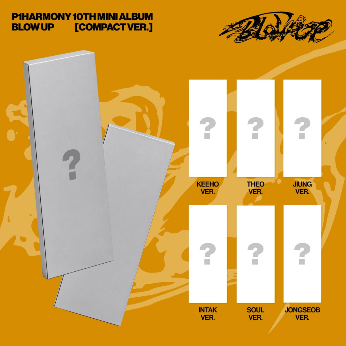[PRE-ORDER] P1Harmony - BLOW UP (Compact Ver.)