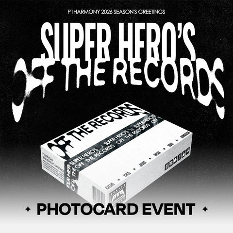 [PRE-ORDER] P1Harmony 2026 SEASON'S GREETINGS 'SUPER HERO'S OFF THE RECORD'