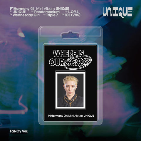 [PRE-ORDER] P1Harmony UNIQUE (FaNCy Ver.)