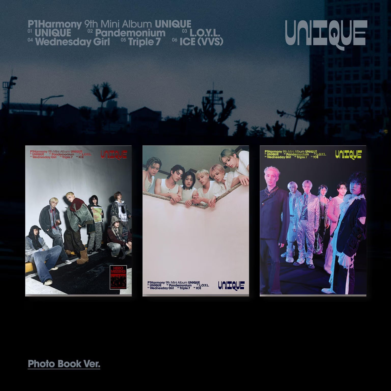 P1Harmony UNIQUE (Photobook Ver.)