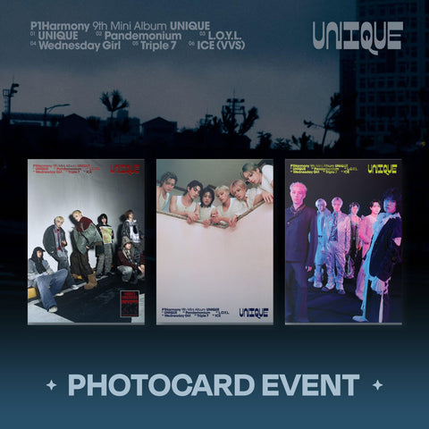 [PRE-ORDER] P1Harmony UNIQUE (Photobook Ver.)