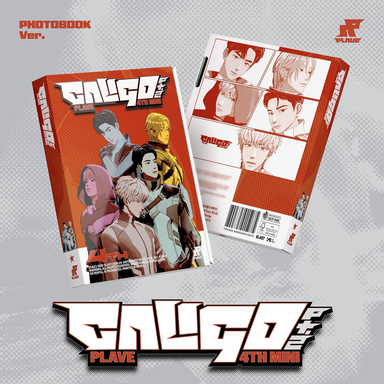 PLAVE 'Caligo Pt.2' (PHOTOBOOK Ver.) Copenhagen Kpop