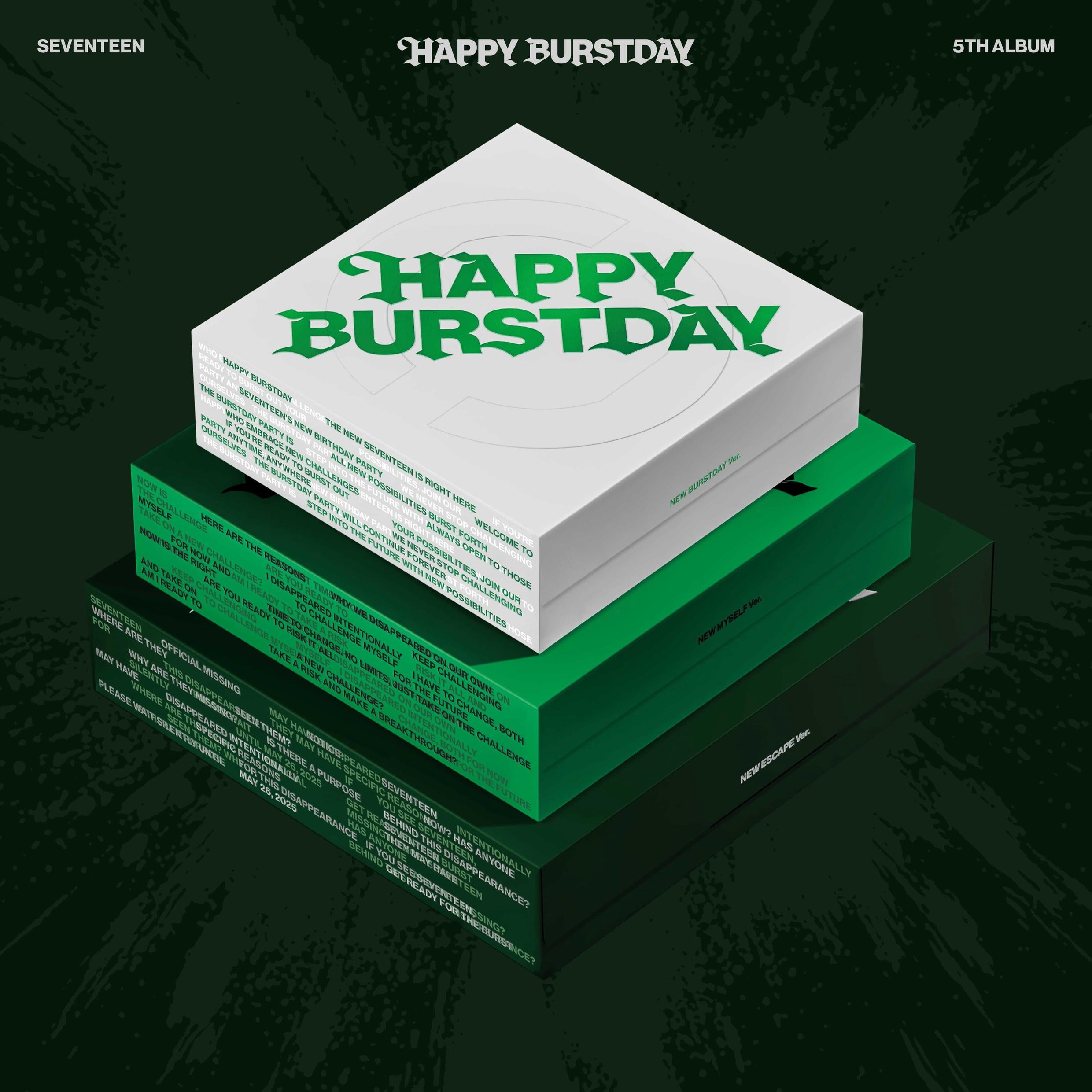 SEVENTEEN HAPPY BURSTDAY