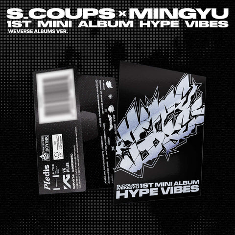 [PRE-ORDER] S.COUPS X MINGYU (SEVENTEEN) HYPE VIBES (Weverse Albums Ver.)