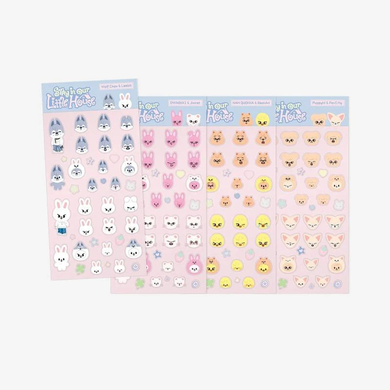 SKZOO 3D STICKER ３Ｄ　シール　コンプ Stray Kids [STAY in Our Little House] SKZOO 3D STICKER