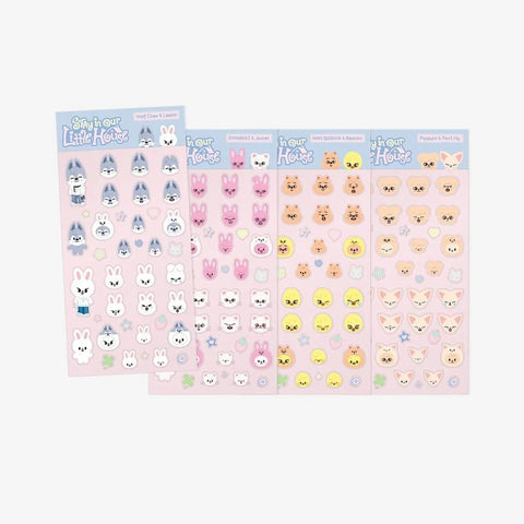 [PRE-ORDER] Stray Kids [STAY in Our Little House] SKZOO 3D STICKER