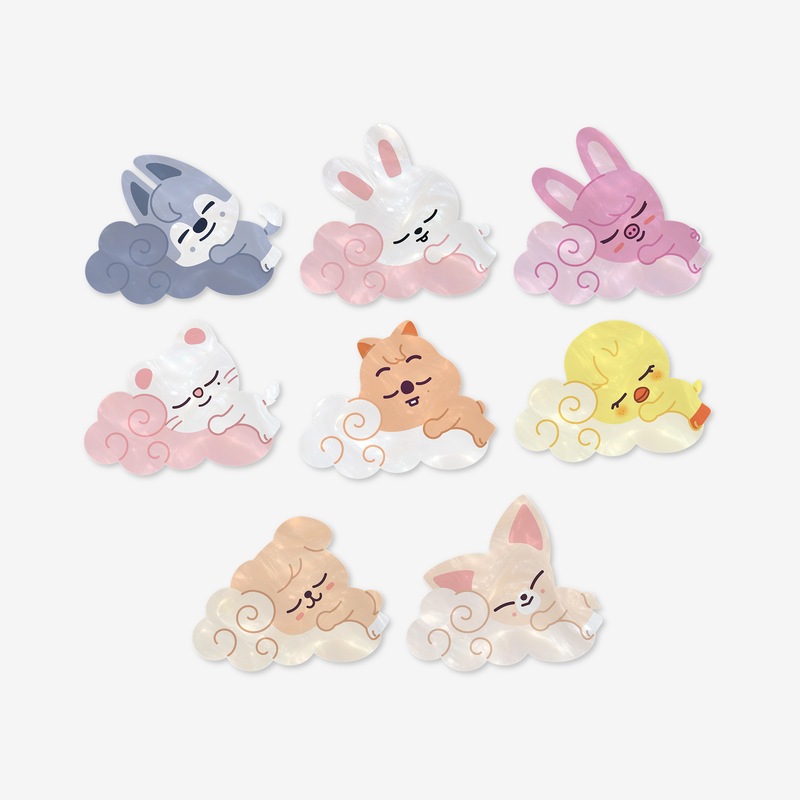 [PRE-ORDER] Stray Kids [RUN IT MD] SKZOO ACRYLIC HAIR CLIP