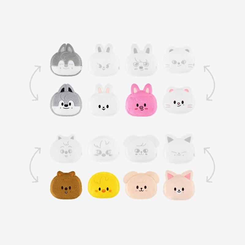 Stray Kids [dominATE : celebrATE MD] SKZOO REVERSIBLE FACE POUCH