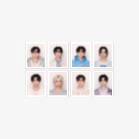 [PRE-ORDER] STRAY KIDS 'SKZ 5'CLOCK OFFICIAL MD' ID PHOTO SET