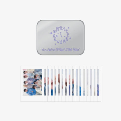 [PRE-ORDER] STRAY KIDS 'SKZ 5'CLOCK OFFICIAL MD' TINCASE POLAROID SET