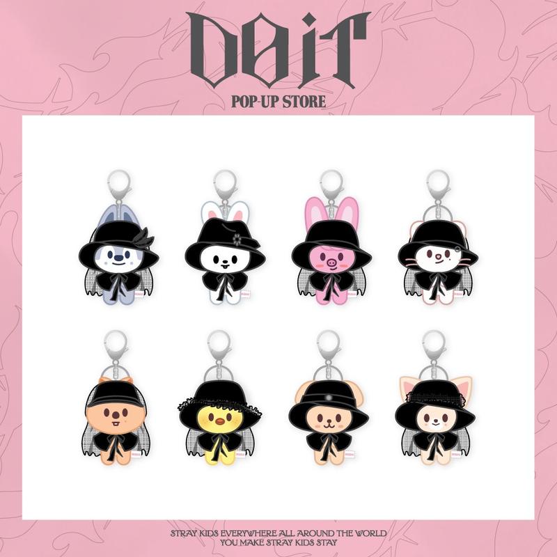 Stray Kids [DO IT POP-UP MD] SKZOO COSTUME MAGNET PLUSH KEYRING
