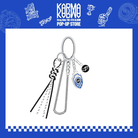 [PRE-ORDER] Stray Kids [KARMA POP-UP MD] CEREMONY METAL KEYRING