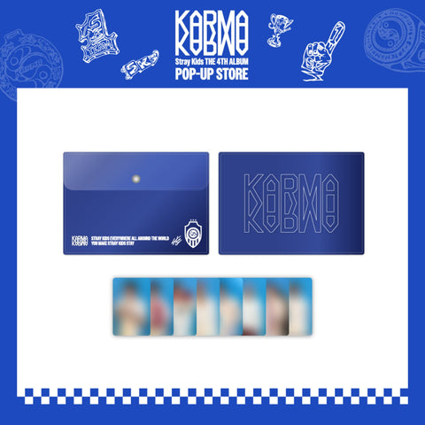 [PRE-ORDER] Stray Kids [KARMA POP-UP MD] PVC POUCH