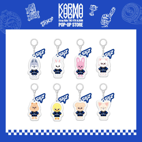 [PRE-ORDER] Stray Kids [KARMA POP-UP MD] SKZOO YINYANG KEYRING