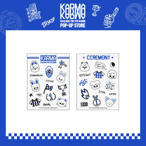 [PRE-ORDER] Stray Kids [KARMA POP-UP MD] TATTOO STICKER