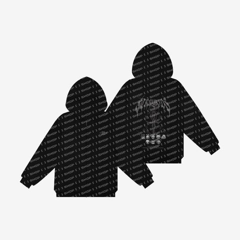 Stray Kids EVIL SKZOO HOOD ZIP-UP - World Tour 'dominATE'